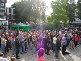 Sunday, 24 July, at Kings Square