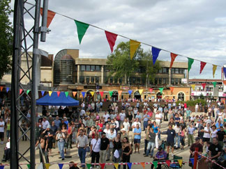 King Square Crowd